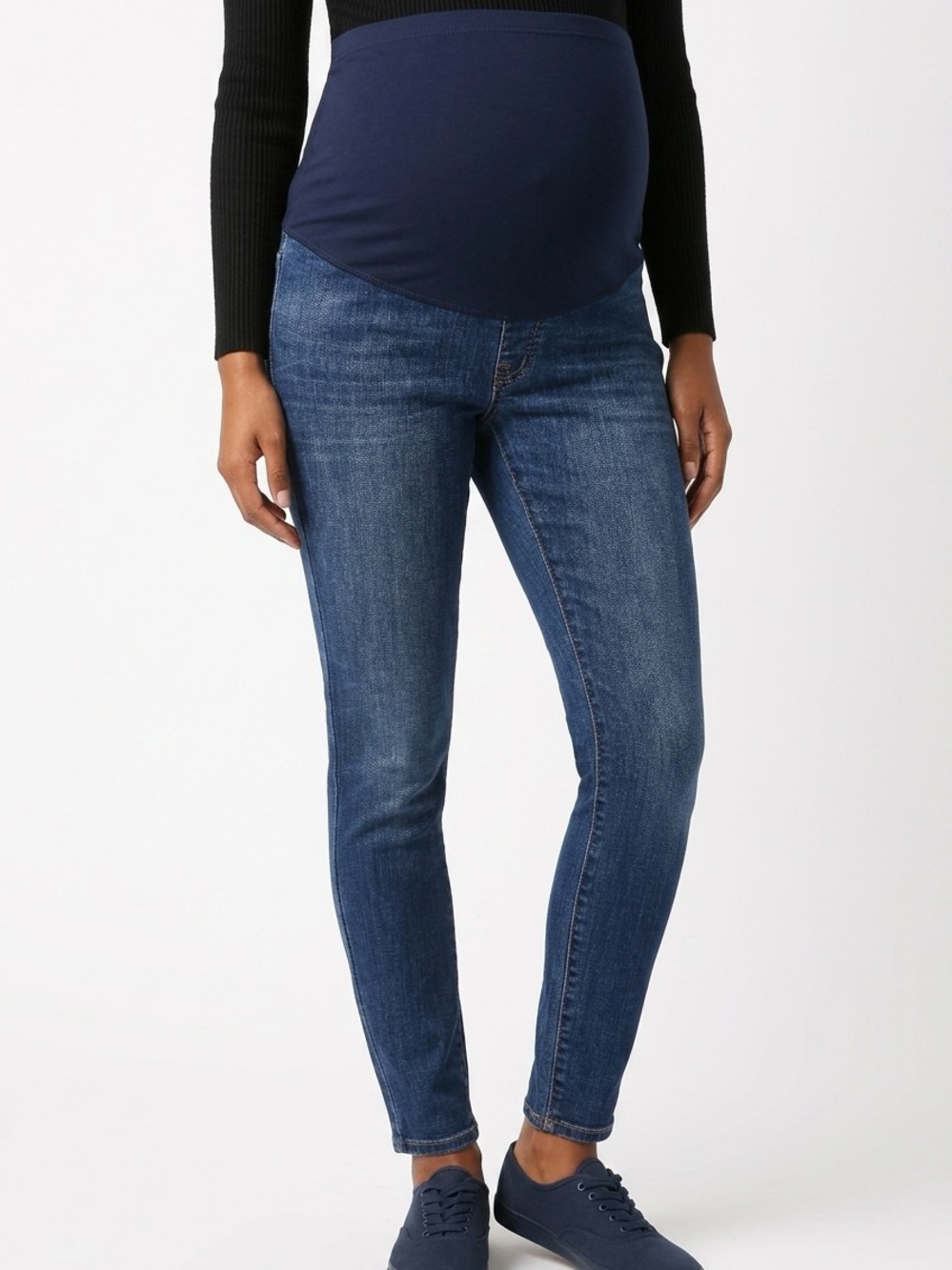 MADEWELL | Maternity Skinny Jeans in Dark Blue Women’s Size 29/8